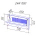  Стеновой приточный клапан ZWN: Стеновой приточный клапан ZWN 1500Стеновой приточный клапан ZWN: Стеновой приточный клапан ZWN 3000